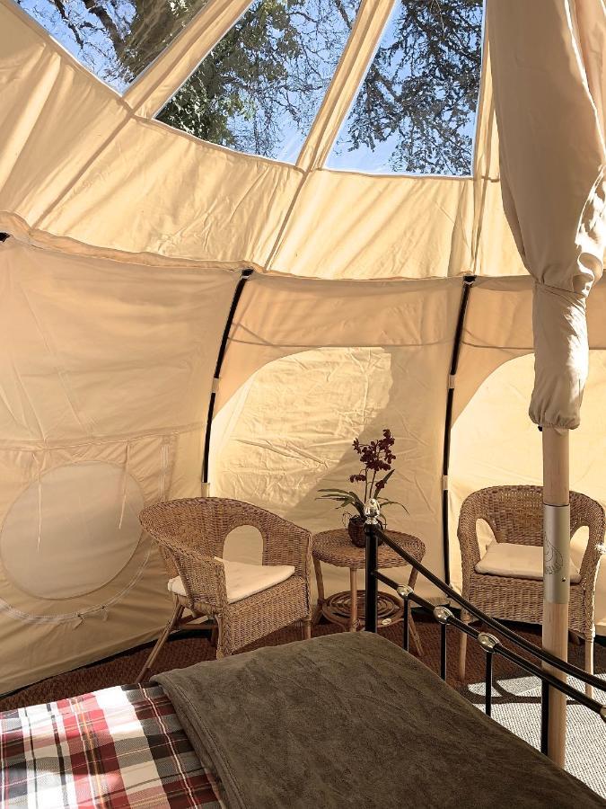 Glamping At Camping La Source Saint-Pierre-d'Argencon Esterno foto